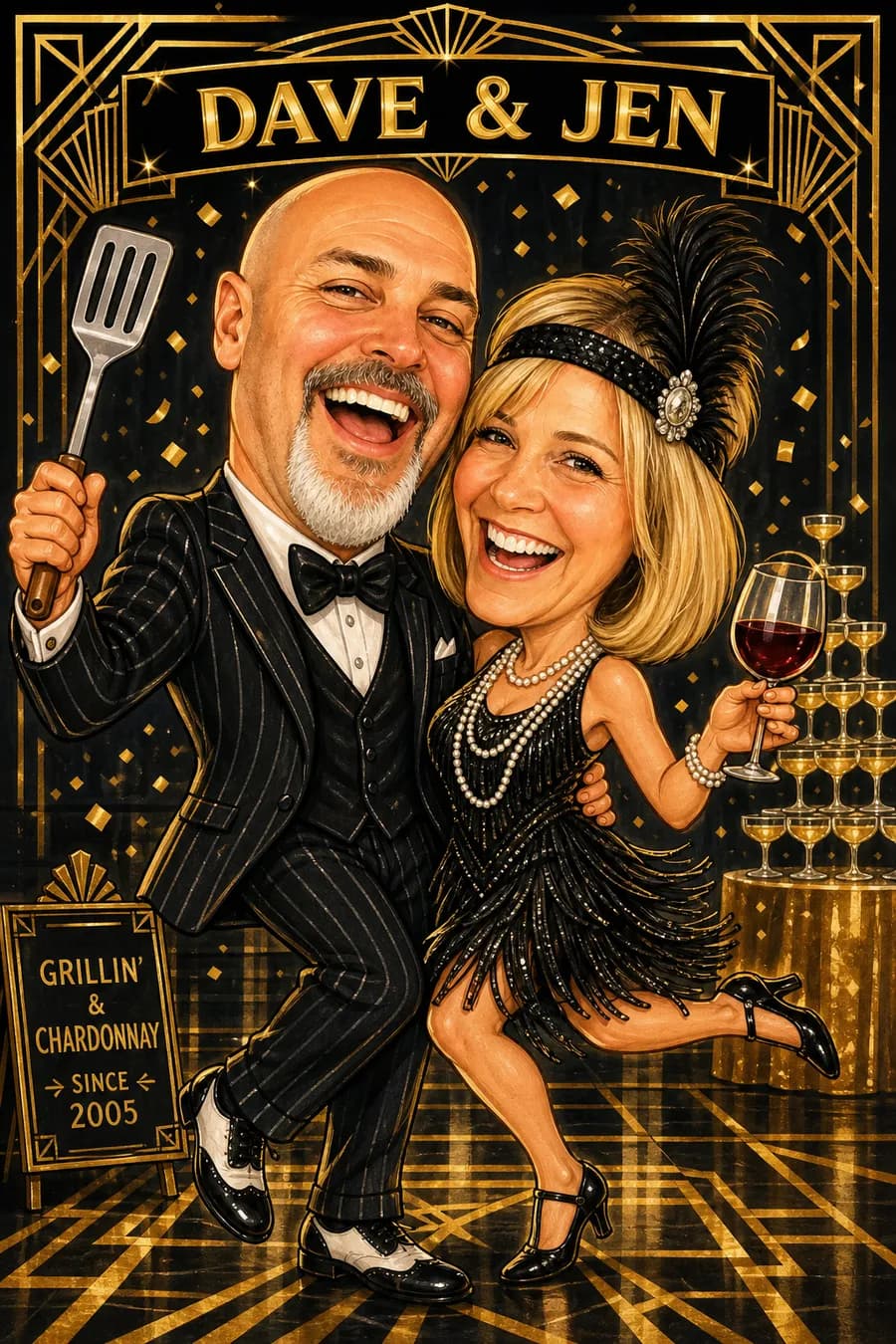 Roaring Twenties style