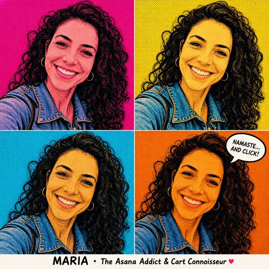 Pop Art Quad style