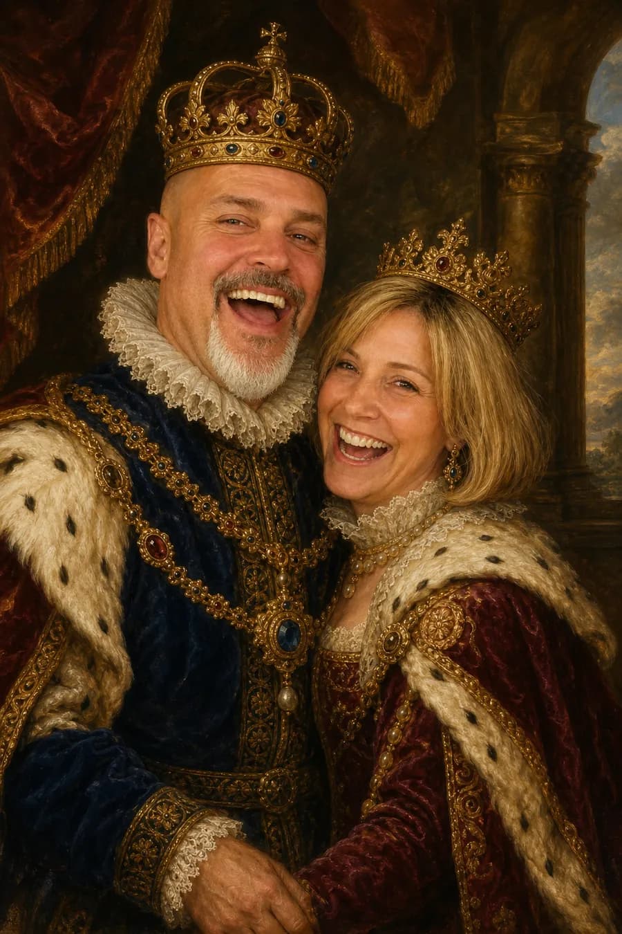 Royal Renaissance Portrait style